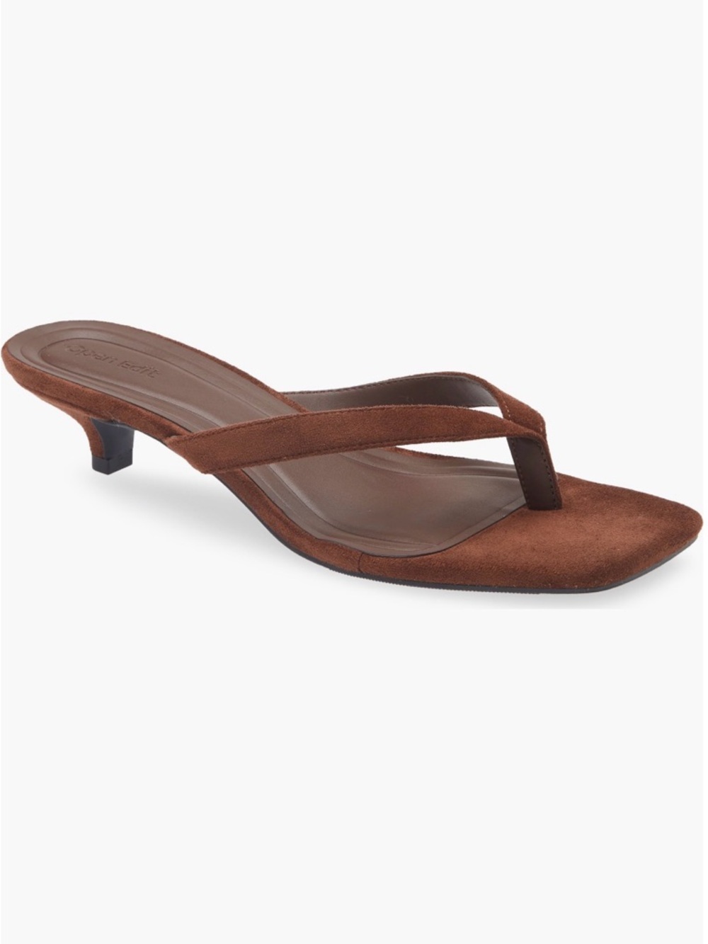 Open Edit- Tori Kitten Heel Sandal